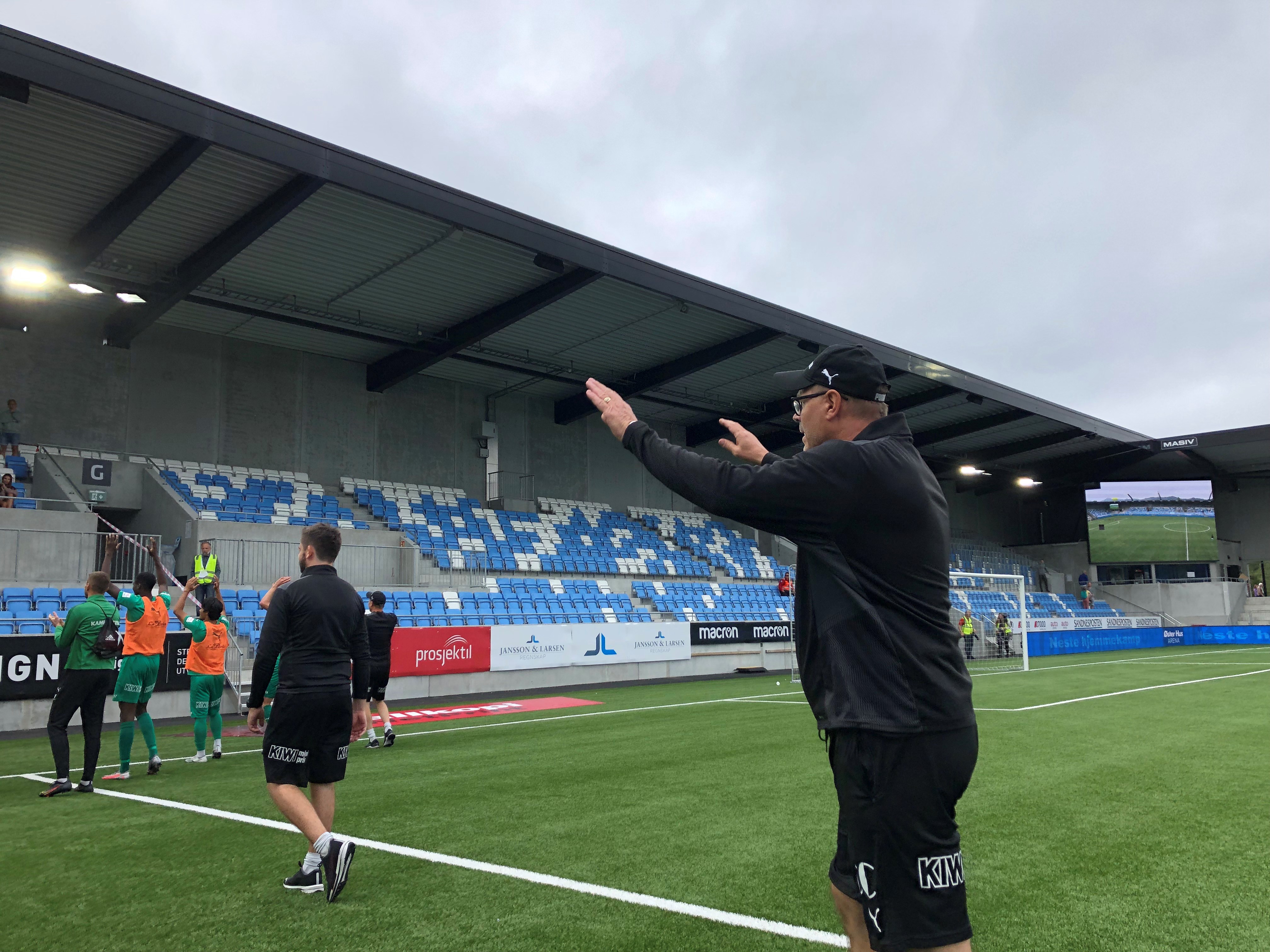 - Hadde god kontroll på kampen